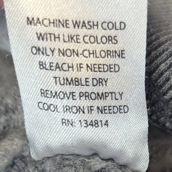 chica-d Size Small *Oversized! Gray Burnout Sweatshirt *Medium, Large - Picture 6 of 11